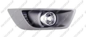 PRASCO FD1104424 - FARO ANTINIEBLA I MOD.SILVER/NEGRO