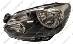 PRASCO VG2014834 - OPTICA IZQ.H4 ELECT.-C/MOTOR-NEGRA-