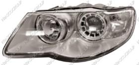 PRASCO VG8174904 - OPTICA IZQ.H7+H9 ELECT.-C/MOTOR VW.